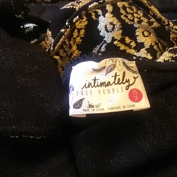 Free People Semi Sheer Floral Dress - Picture 5 of 5